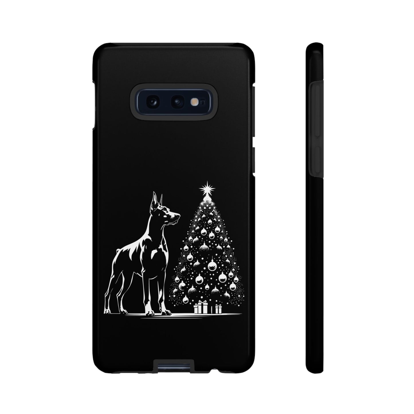 Doberman Christmas Tree Samsung Case