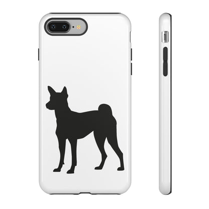 Basenji Silhouette iPhone Case