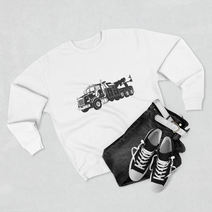Heavy Tow Truck Unisex Crewneck Sweatshirt