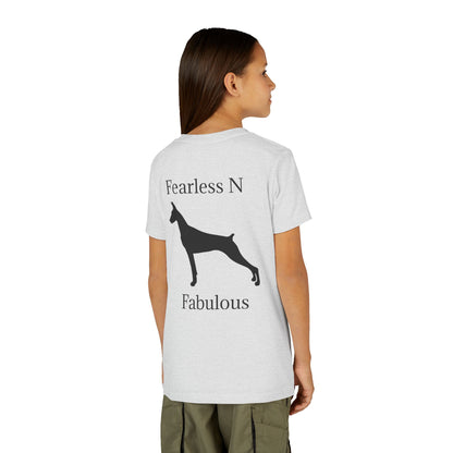 Fearless N Fabulous Youth Unisex Short Sleeve Crewneck Tee