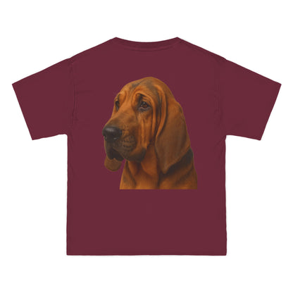 Bloodhound Head Men's Short-Sleeve Crewneck Tee