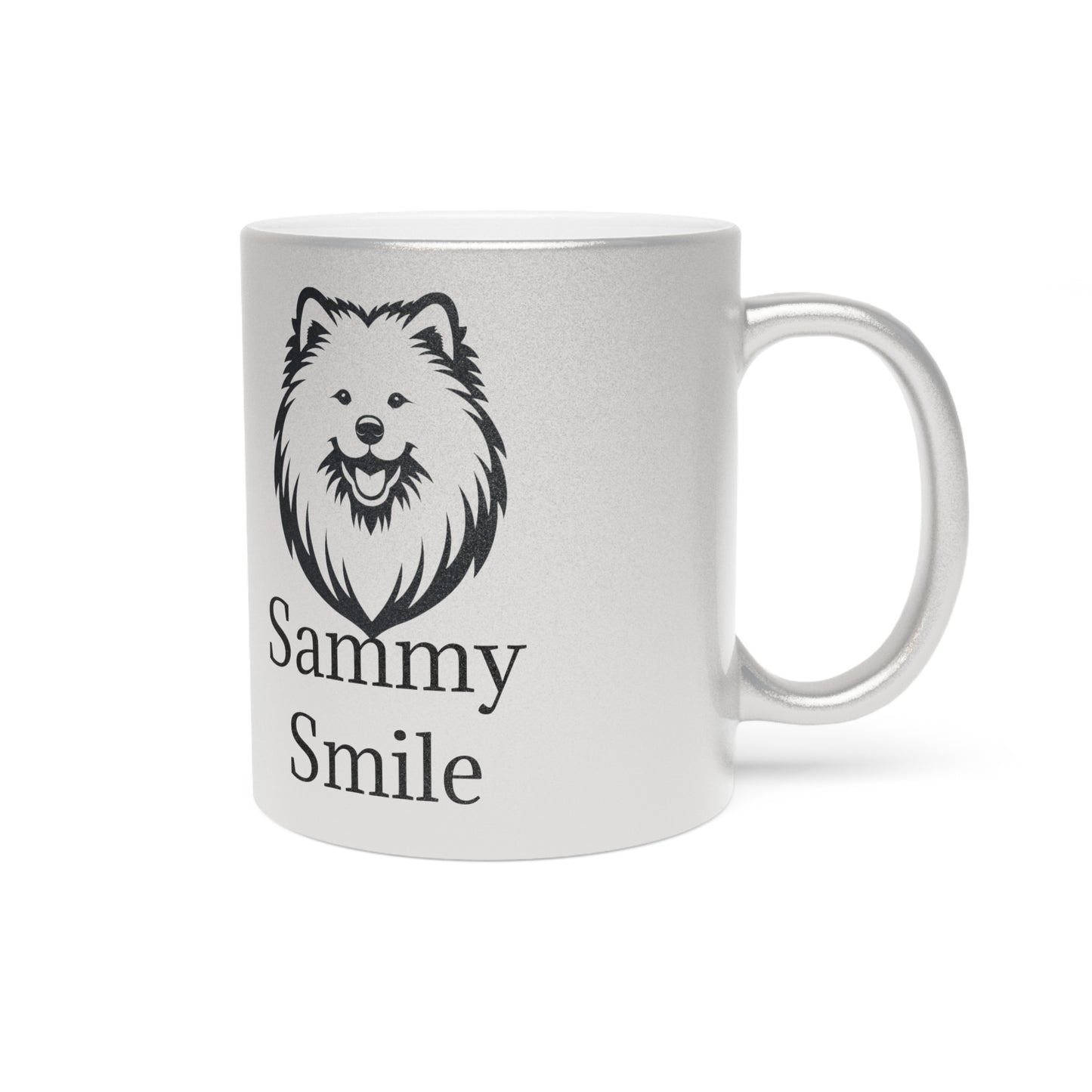 Sammy Smile Metallic Coffee Mug