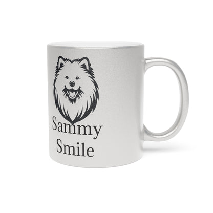 Sammy Smile Metallic Coffee Mug
