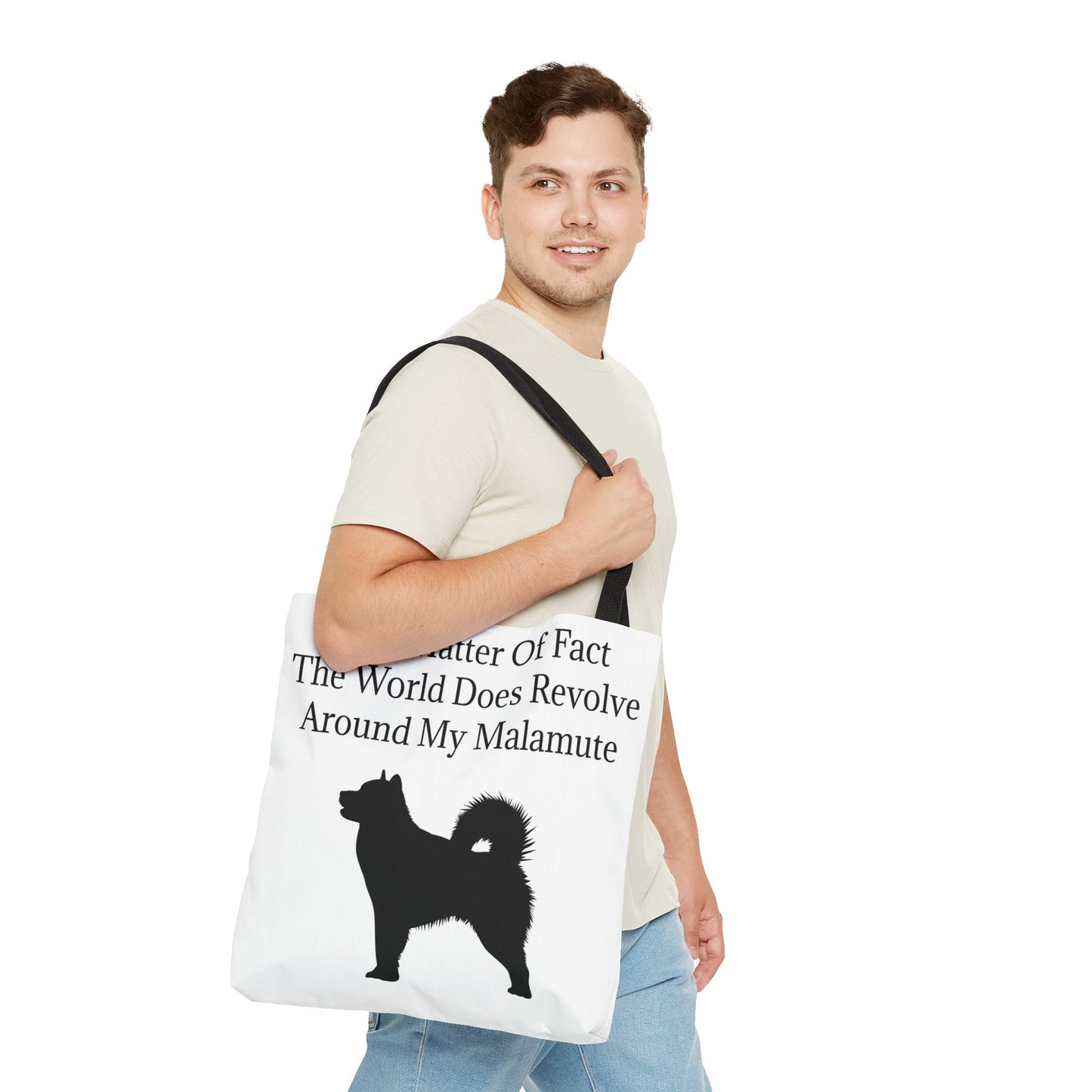 Matter Of Fact Malamute Tote Bag