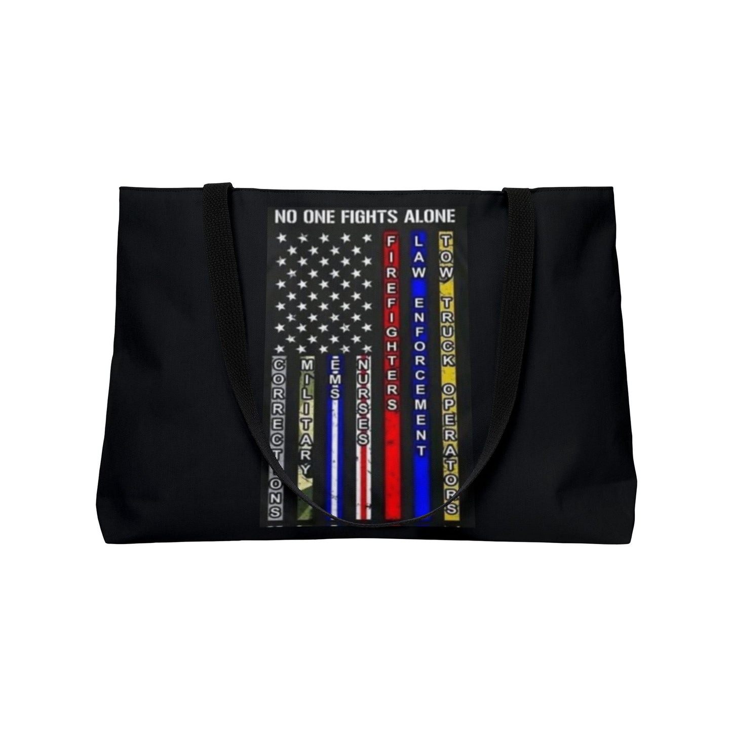 No One Fights Alone Weekender Tote Bag