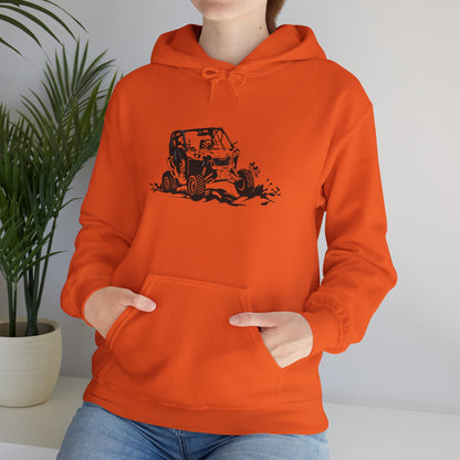 Slingin' Mud Side By Side Unisex Hoodie
