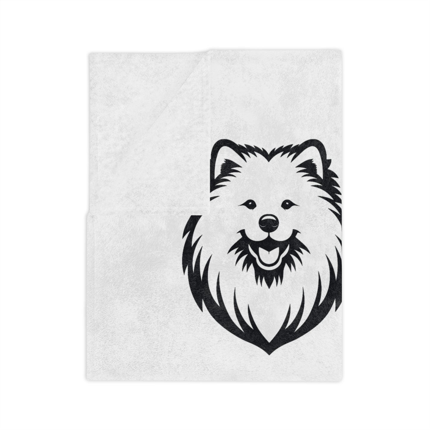 Sammy Smile Velveteen Microfiber Blanket