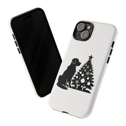 Golden Christmas Tree iPhone Case
