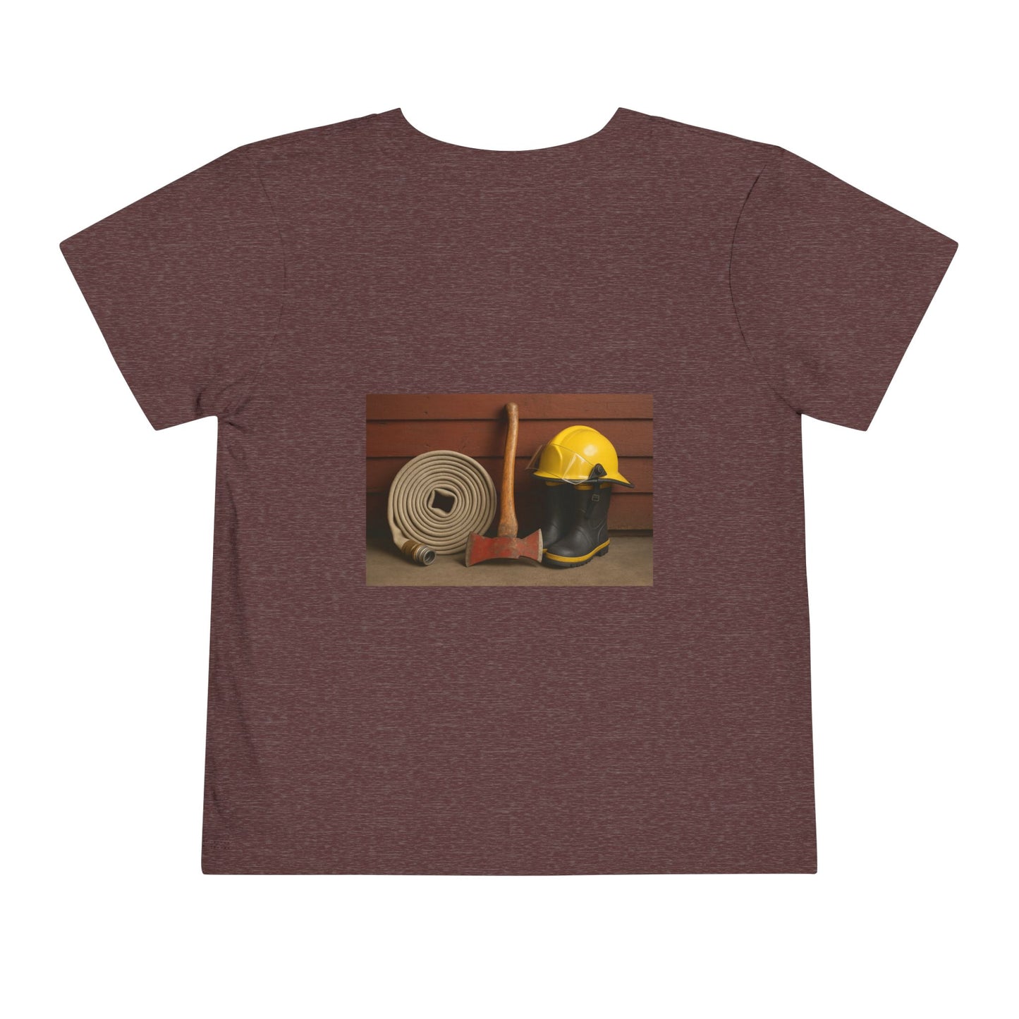 Fire/Rescue Appreciation Toddler Unisex Short Sleeve Crewneck Tee