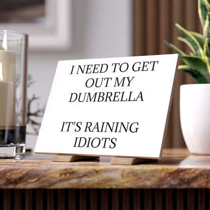 Dumbrella Ceramic Photo Tile