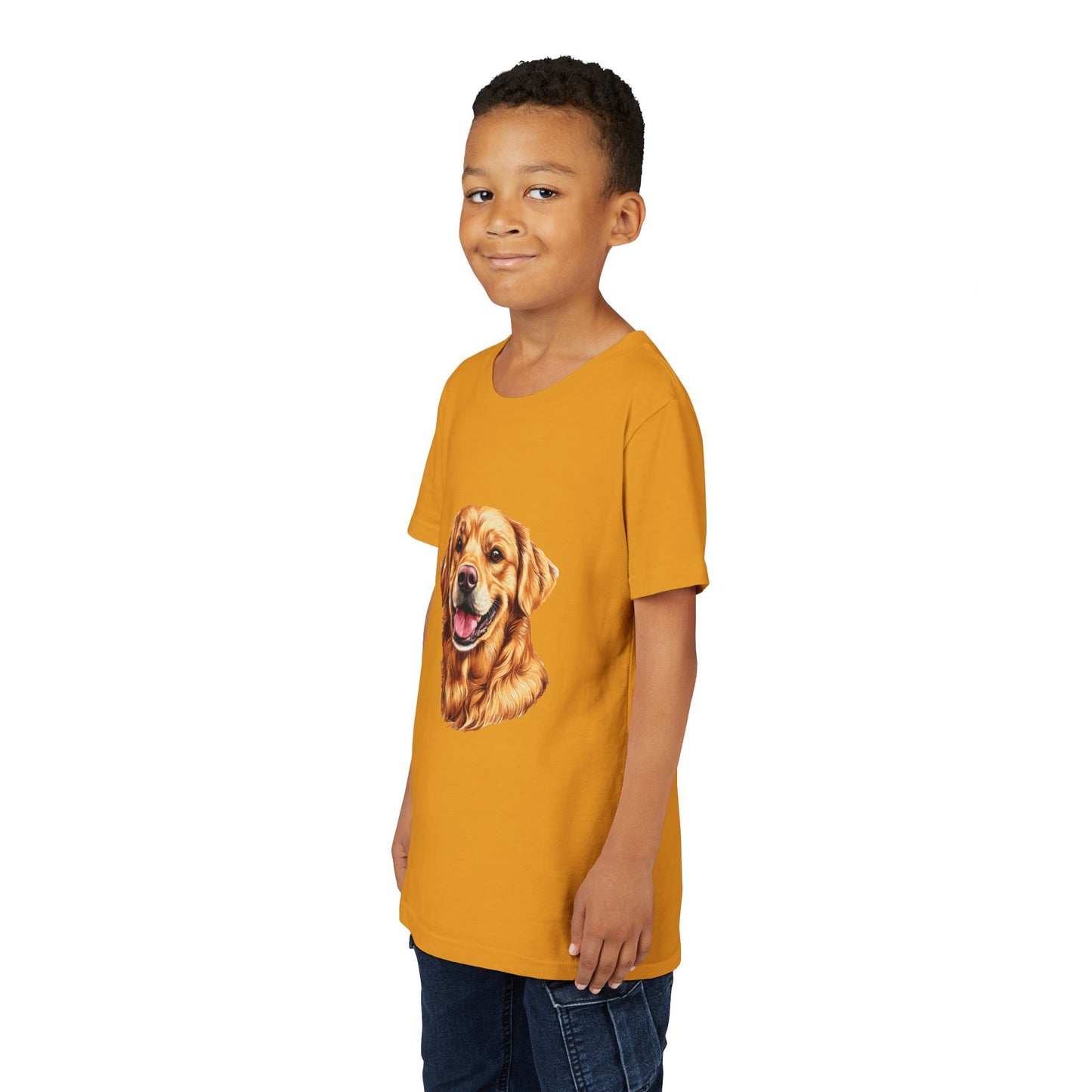 Golden Head Youth Unisex Short Sleeve Crewneck Tee