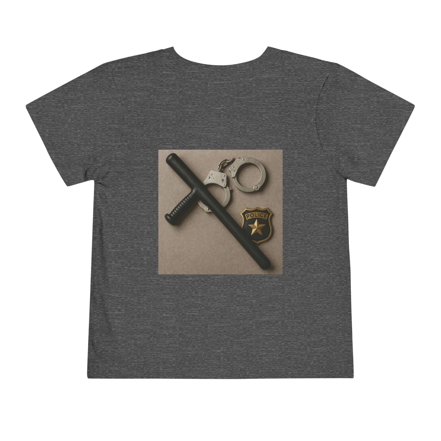 Law Enforcement Appreciation Toddler Unisex Short Sleeve Crewneck Tee