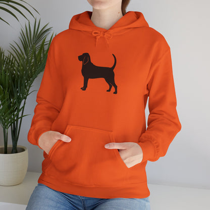 Bloodhound Silhouette Unisex Hoodie