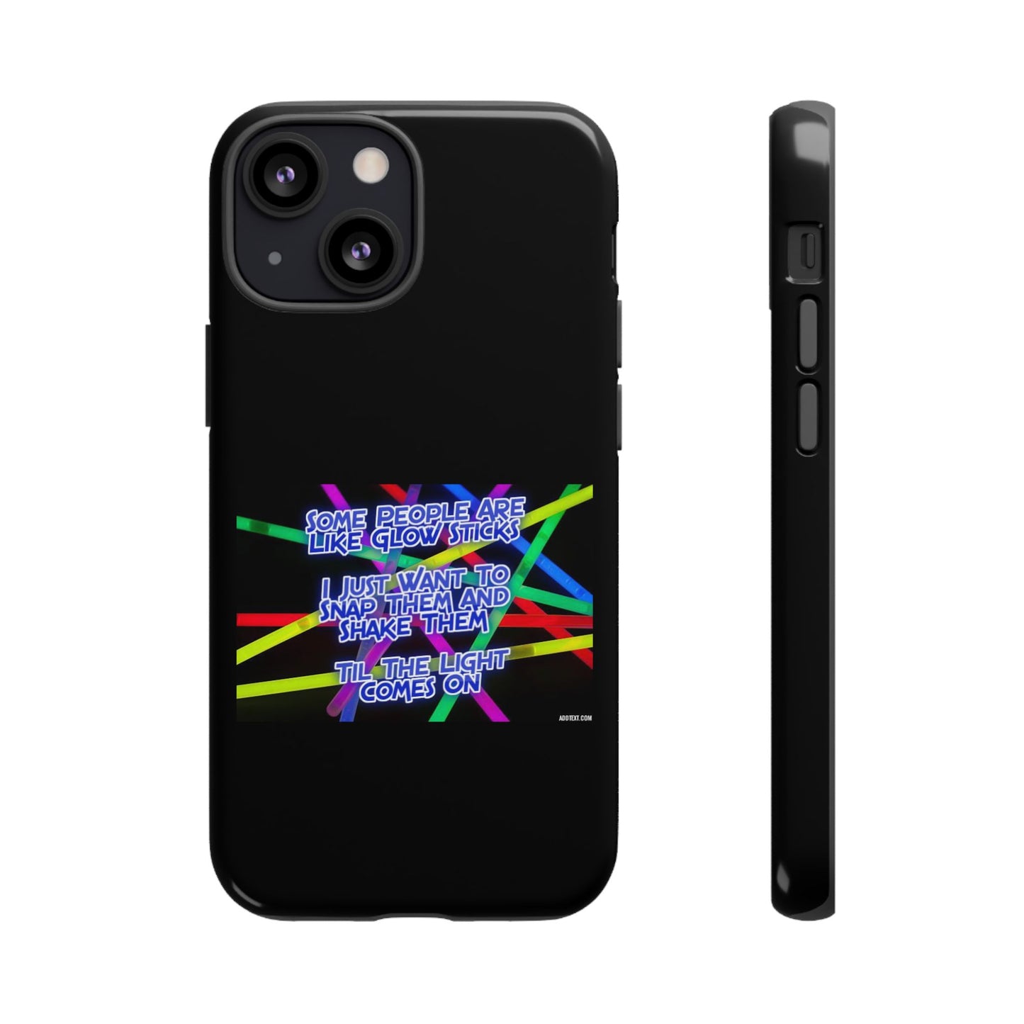 Glow Sticks iPhone Case