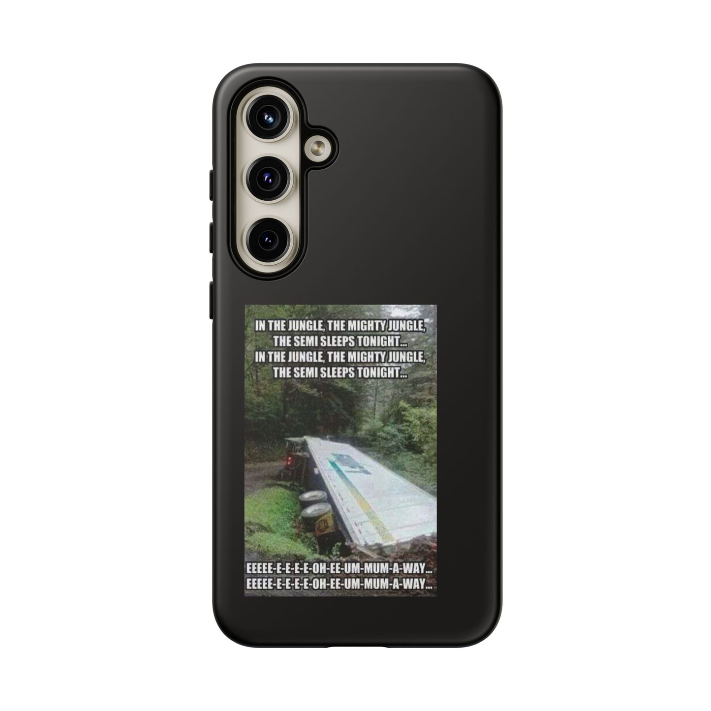 Semi Sleeps Samsung Case