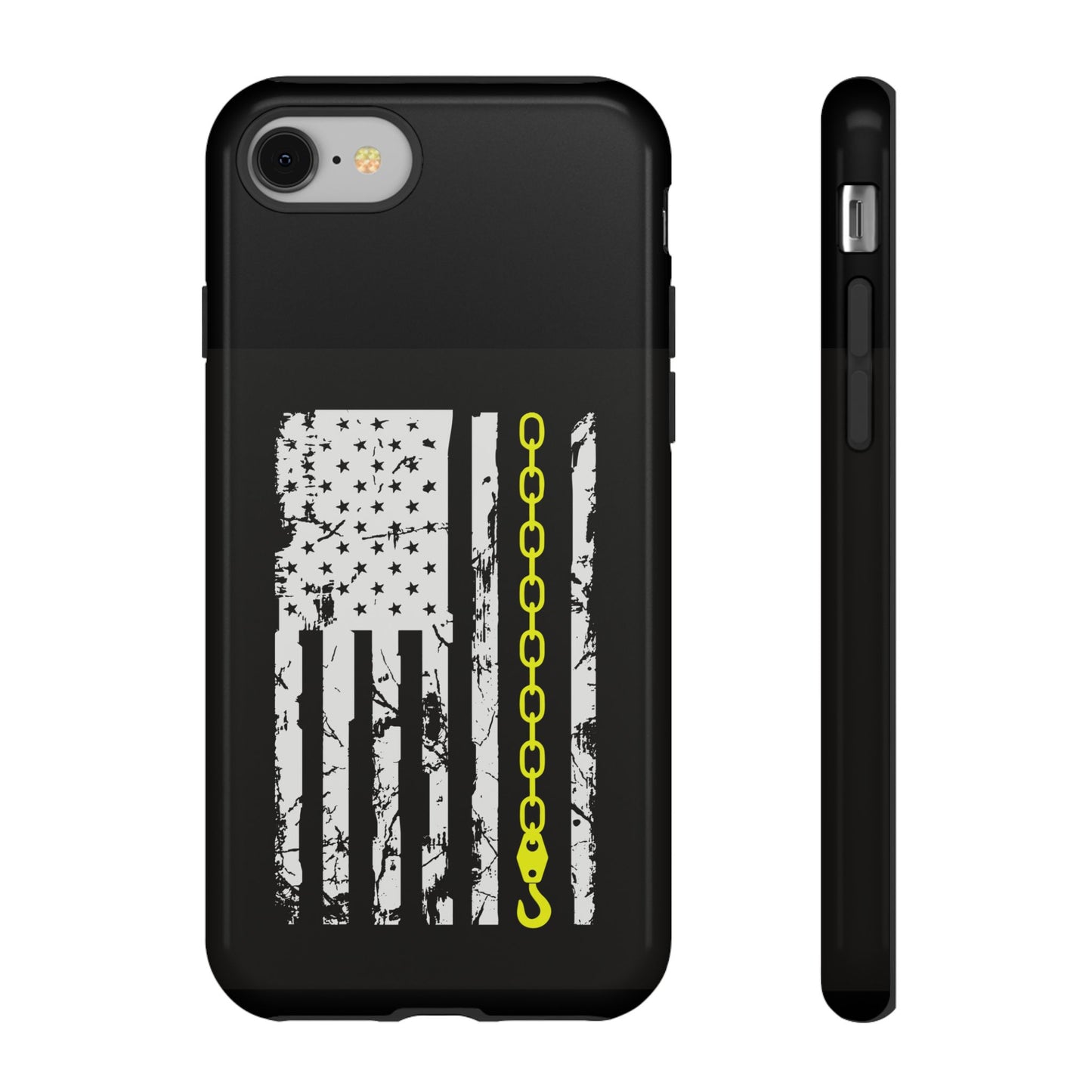 Thin Yellow Line iPhone Case