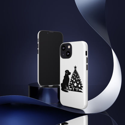 Golden Christmas Tree iPhone Case