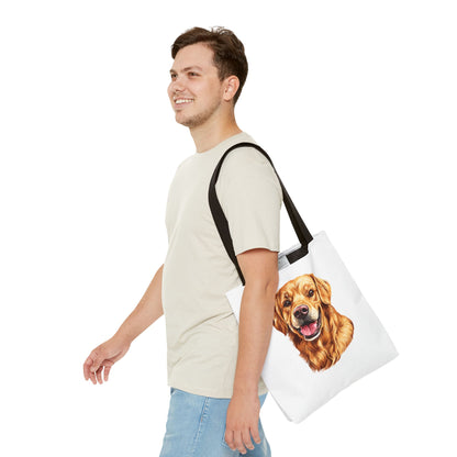 Golden Head Tote Bag
