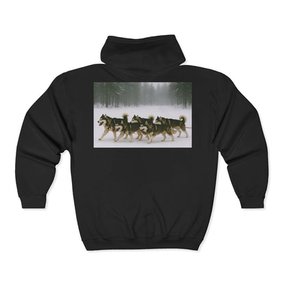 Mush On Unisex Full Zip Hoodie