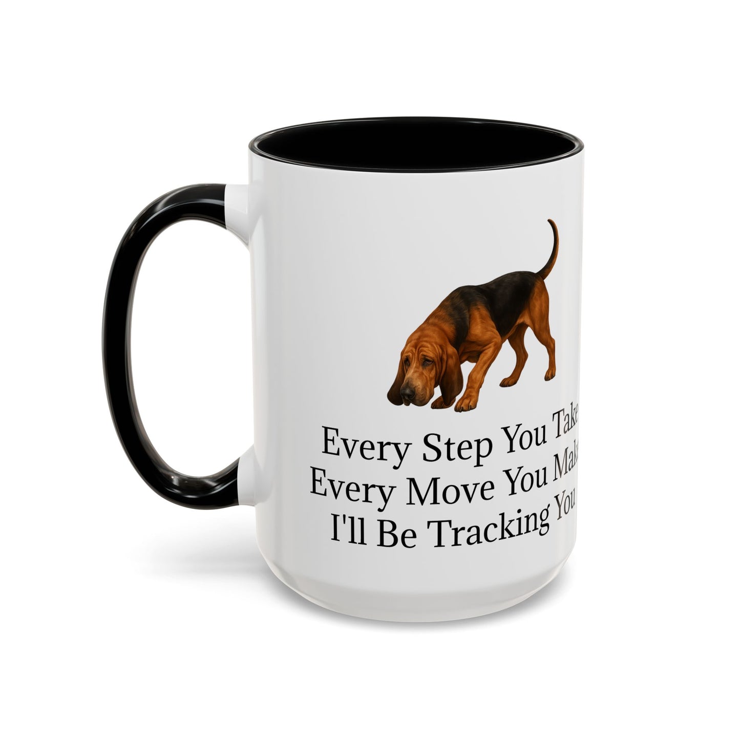 Tracking You 2-Tone Coffee Mug