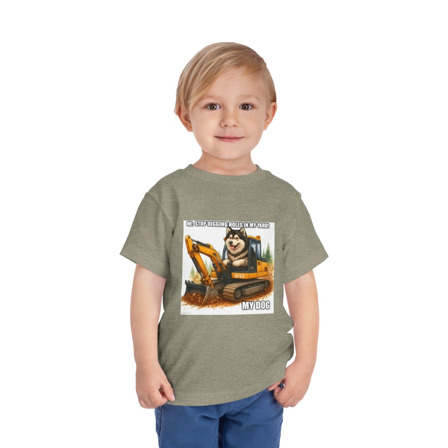 Digmaster Toddler Unisex Short Sleeve Crewneck Tee