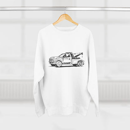 Wheel Lift Tow Truck Unisex Crewneck Sweatshirt