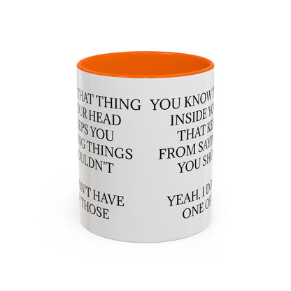 No Filter 2-Tone Coffee Mug