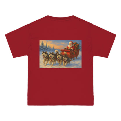 Dashing Through The Snow Men's Short-Sleeve Crewneck Tee