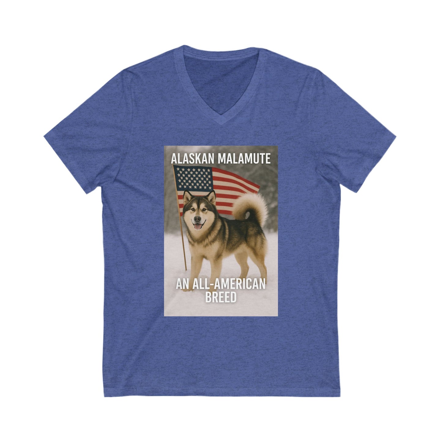 All-American Breed Unisex Short Sleeve V-Neck Tee