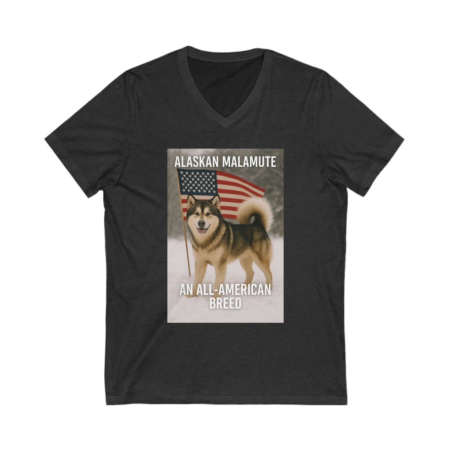 All-American Breed Unisex Short Sleeve V-Neck Tee