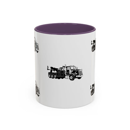 Heavy Tow Truck 2-Tone Coffee Mug