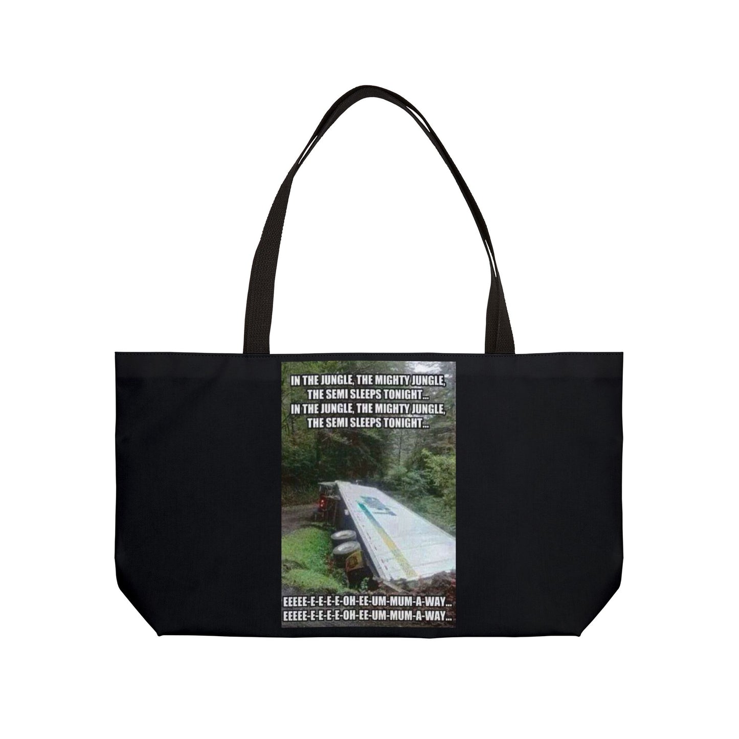 Semi Sleeps Weekender Tote Bag