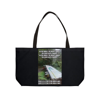Semi Sleeps Weekender Tote Bag