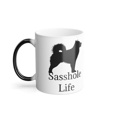 Sasshole Life Color Changing Mug