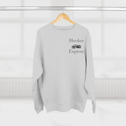 H**ker Express Heavy Tow Truck Unisex Crewneck Sweatshirt