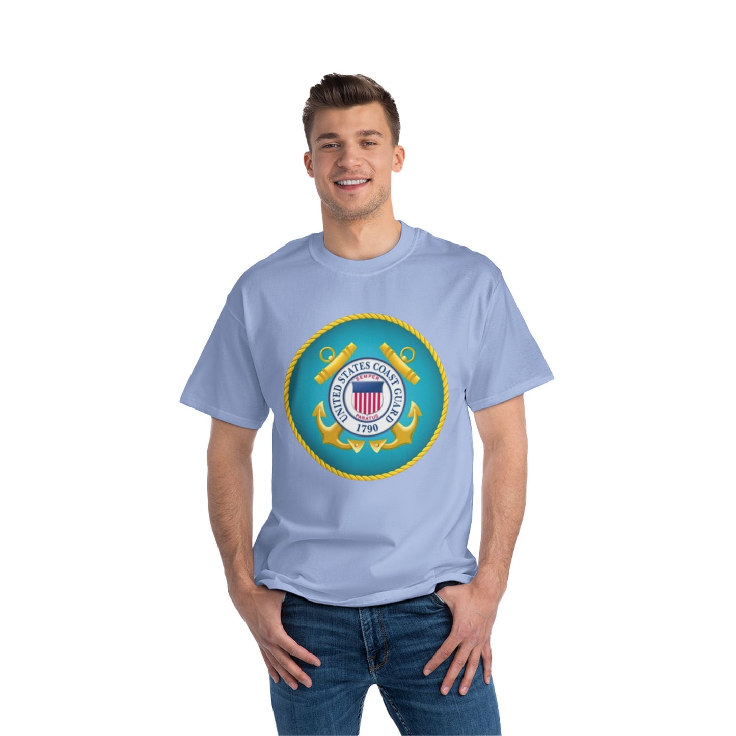 US Coast Guard Men's Short-Sleeve Crewneck Tee