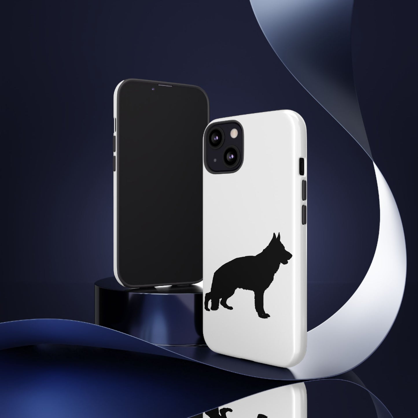 German Shepherd Silhouette iPhone Case