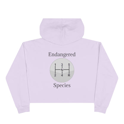Endangered Species Women's Crop Hoodie