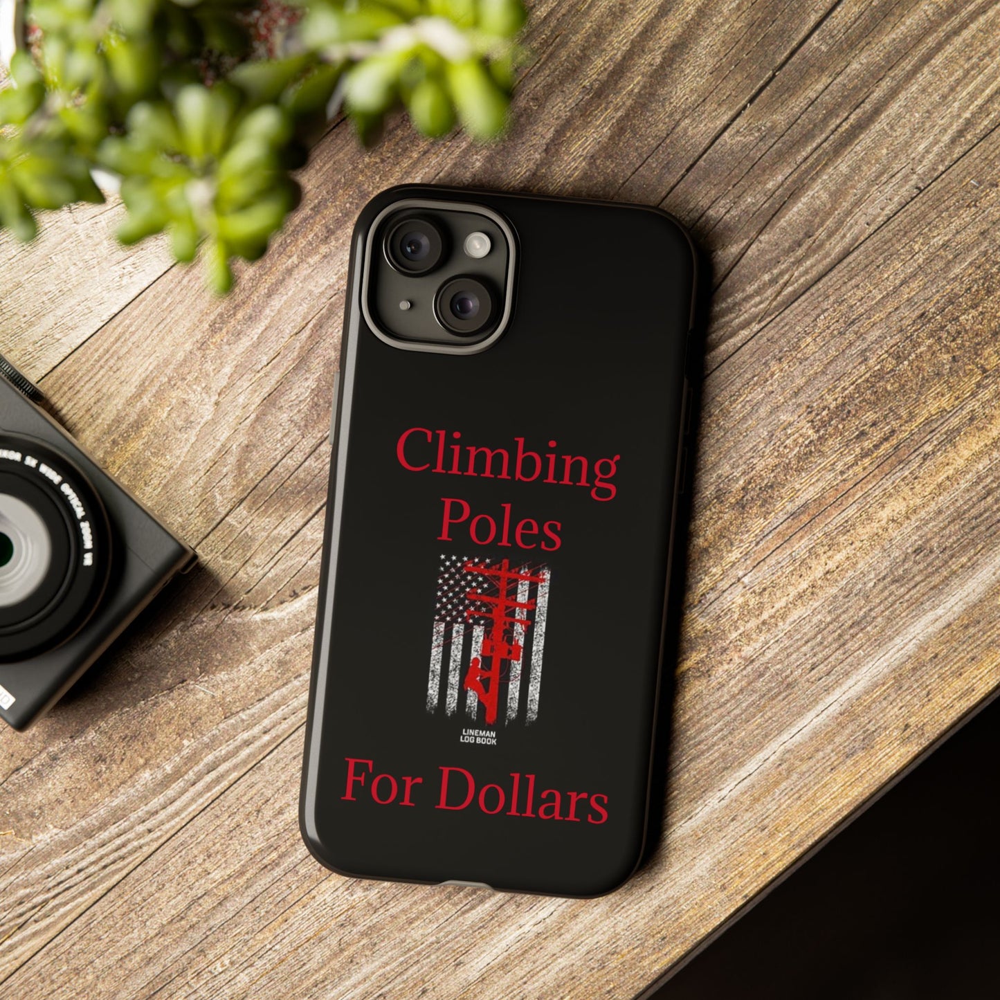 Climbing Poles iPhone Case