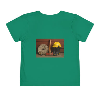 Fire/Rescue Appreciation Toddler Unisex Short Sleeve Crewneck Tee