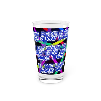 Glow Sticks Drinking Glass