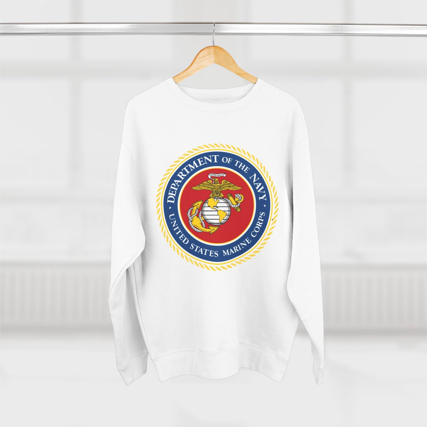 US Marine Corps Unisex Crewneck Sweatshirt