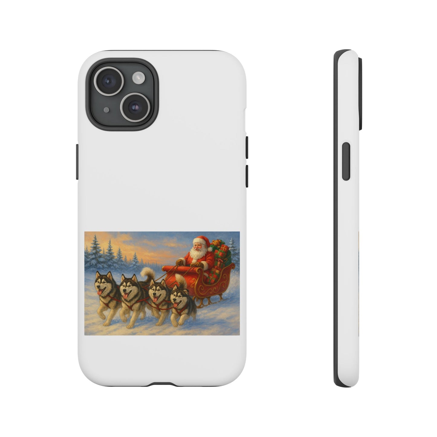 Dashing Through The Snow iPhone Case