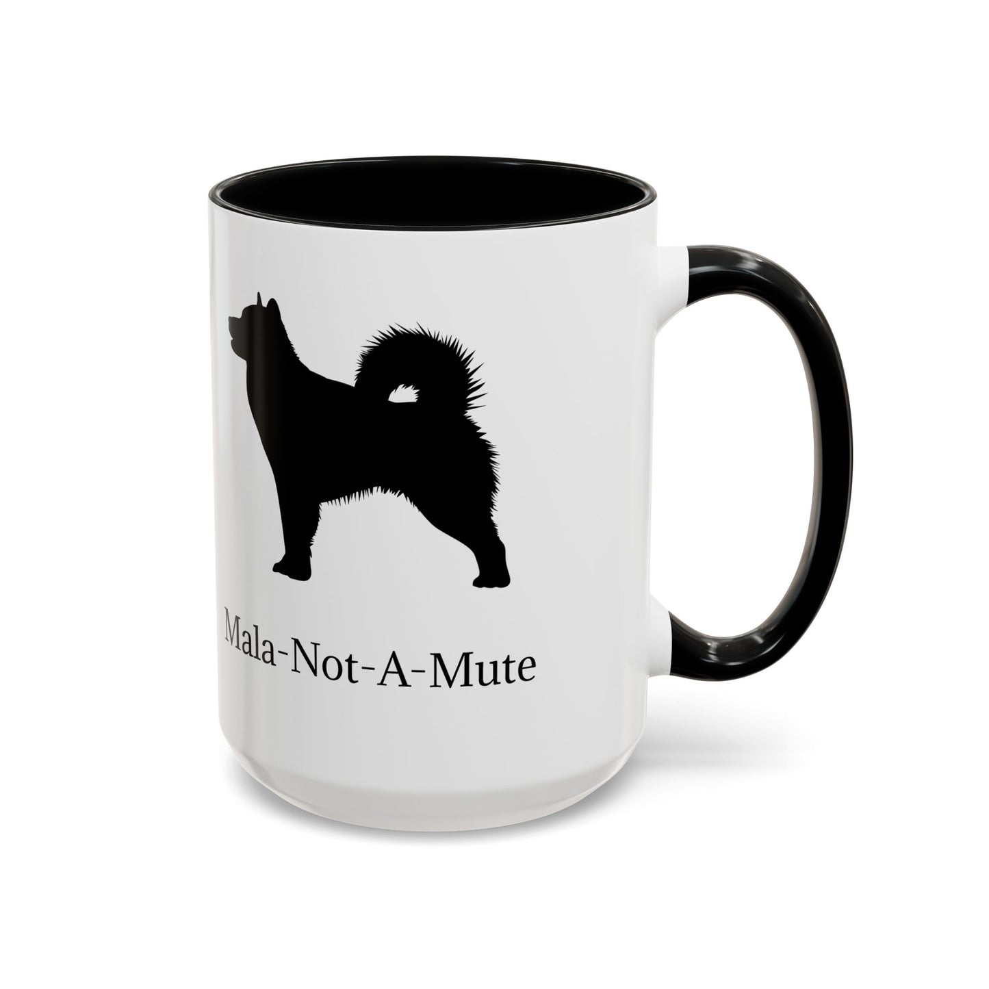 Mala-Not-A-Mute 2-Tone Coffee Mug