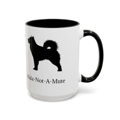 Mala-Not-A-Mute 2-Tone Coffee Mug