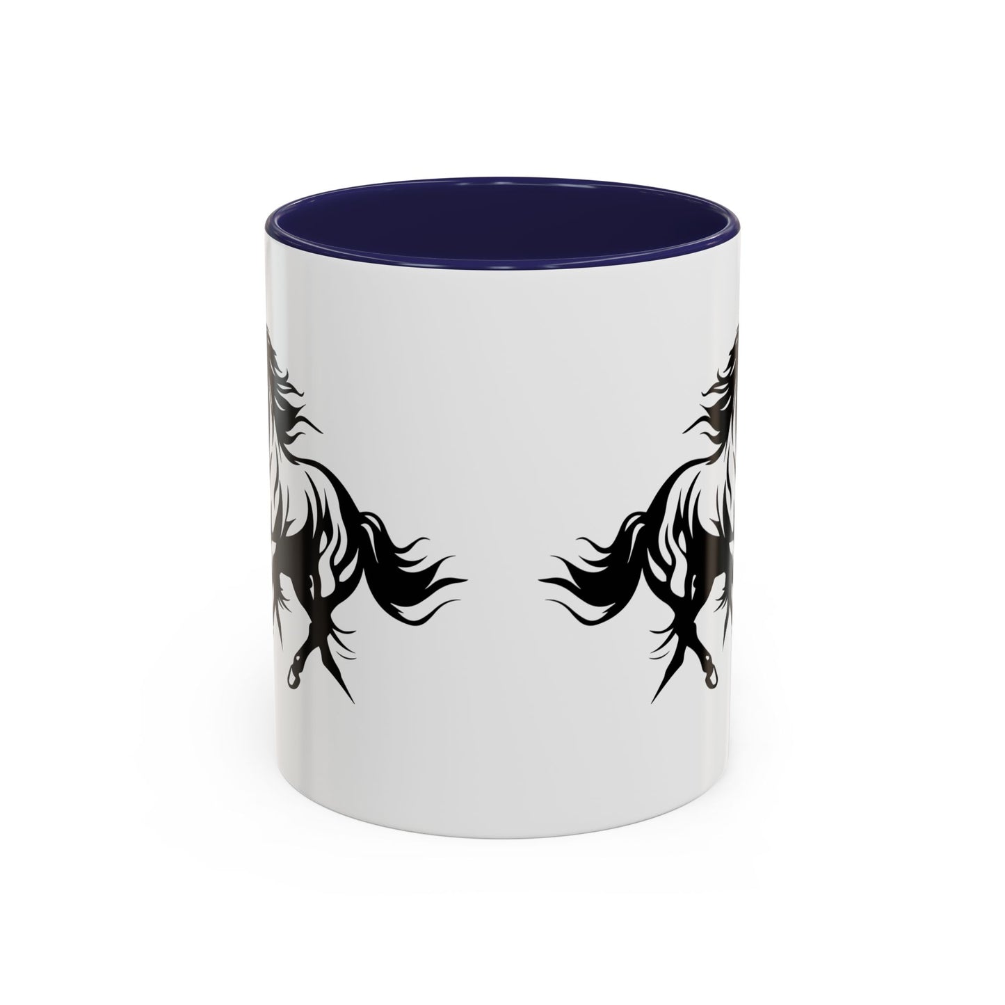 Horsin' Around 2-Tone Coffee Mug