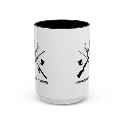 Hunting/Fishing 2-Tone Coffee Mug