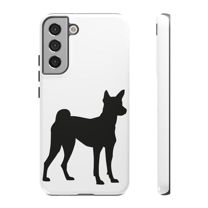 Basenji Silhouette Samsung Case
