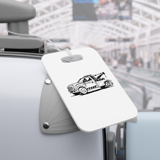Wheel Lift Tow Truck Luggage Tag