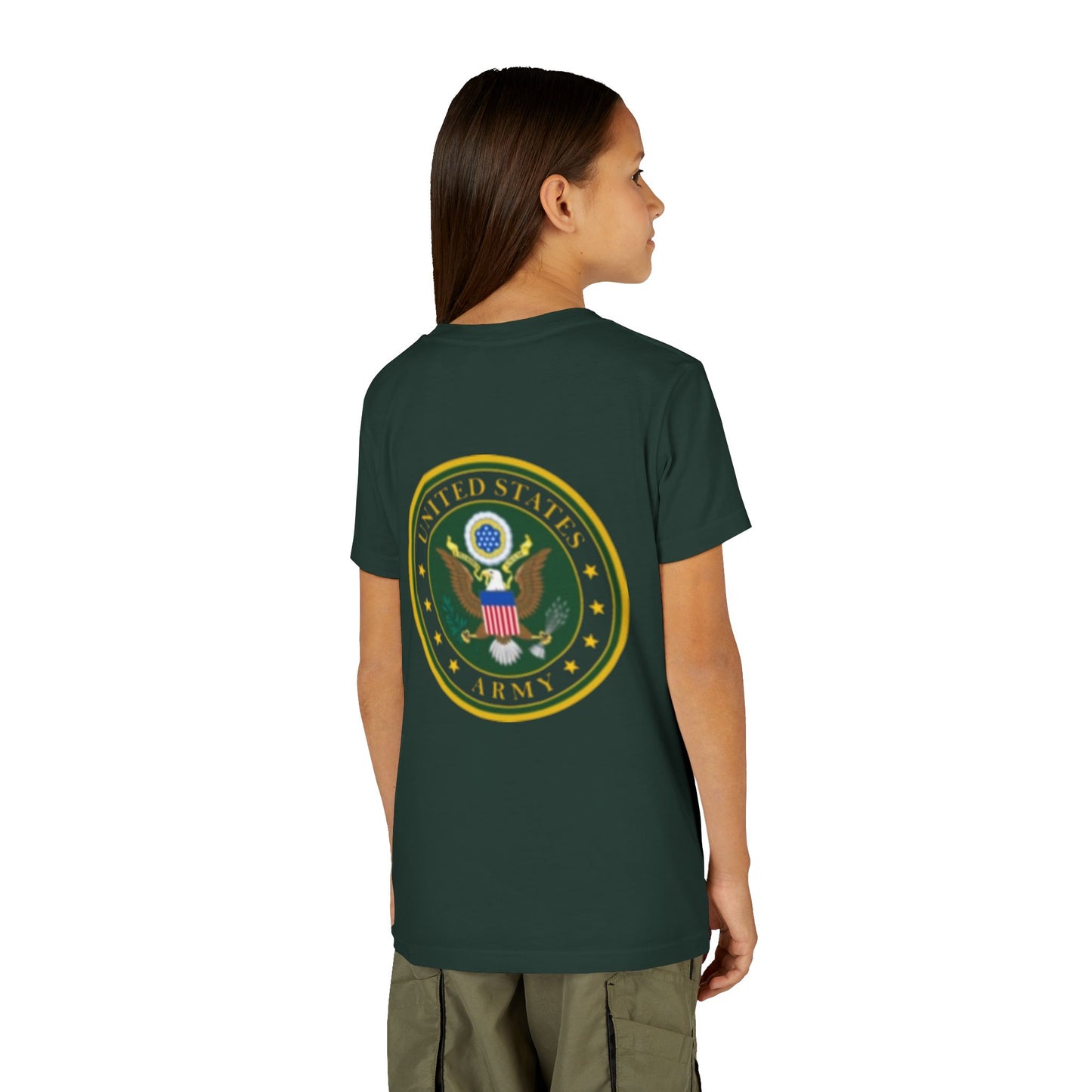 US Army Youth Unisex Short Sleeve Crewneck Tee